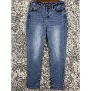 Judy Blue Jeans Womens 7/28 (28 X 27) Slim Fit Tapered Leg Stretch‎ JB8115MD